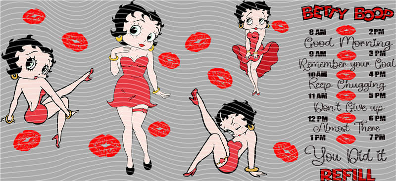 16oz Cartoon-T 631